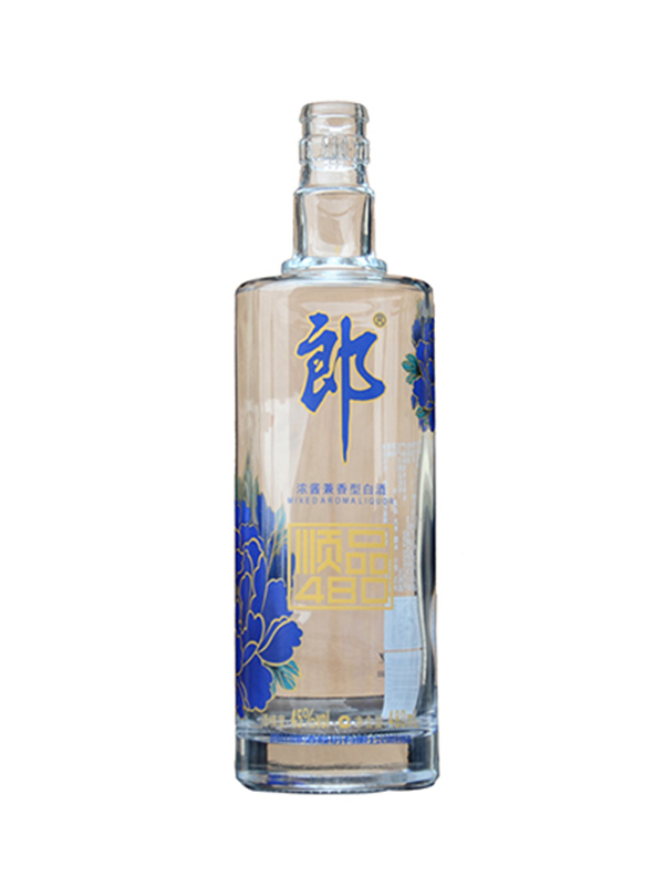 郎酒順品480藍(lán)瓶酒瓶